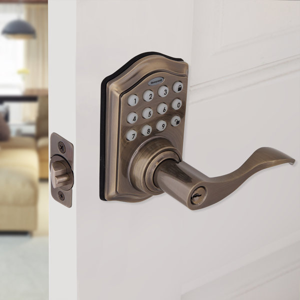 Honeywell Keyless Entry Door Lever & Reviews Wayfair